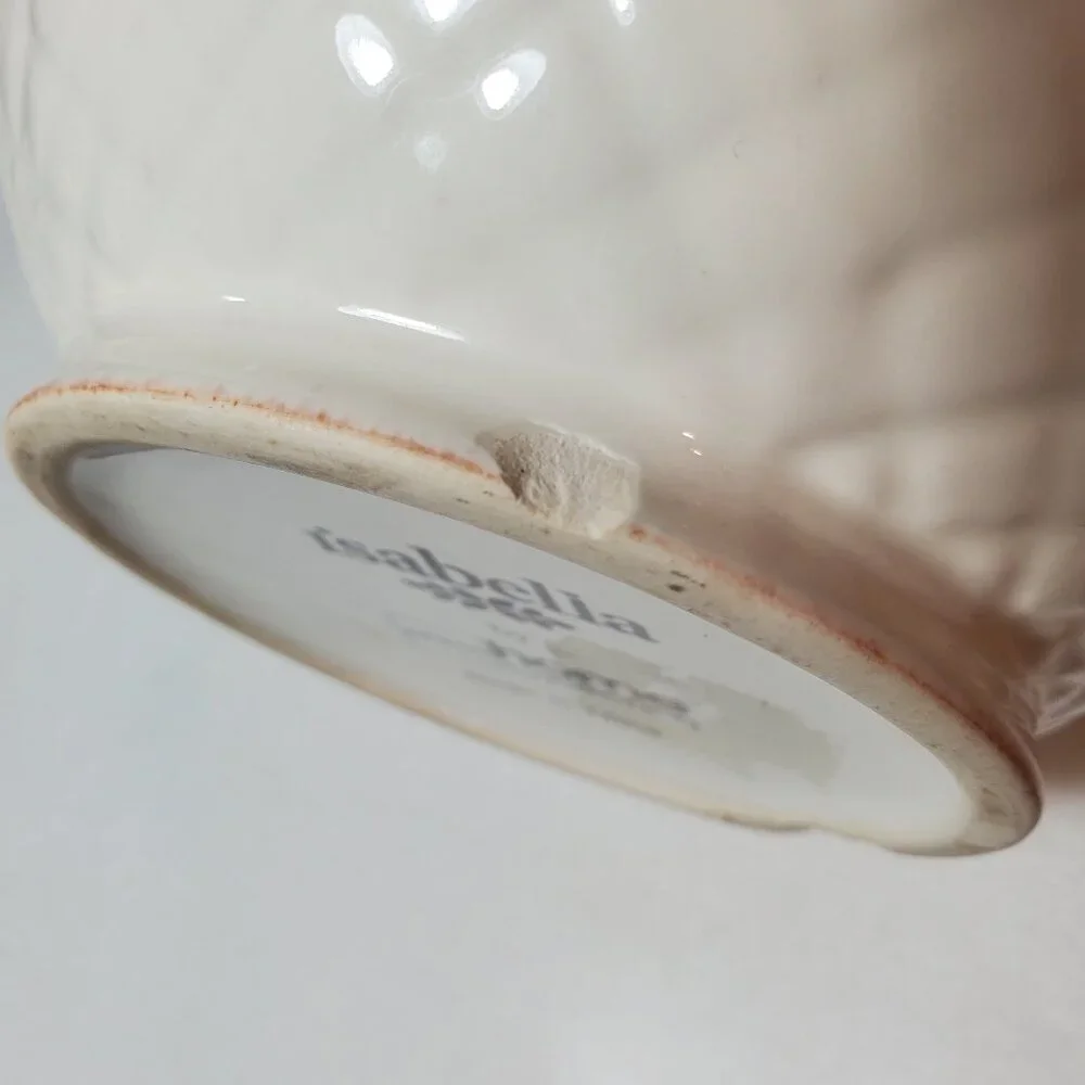 Isabella By JCPenney Home Collection Small Ivory Canister With Lid & Seal